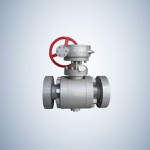 Cast Steel Trunnion Mounted Ball Valve