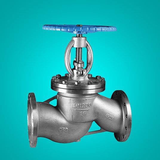 Casting Stainless Steel Bellows B.B Globe Valve