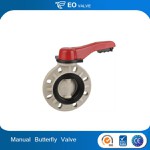 Manual Plastic Butterfly Valve