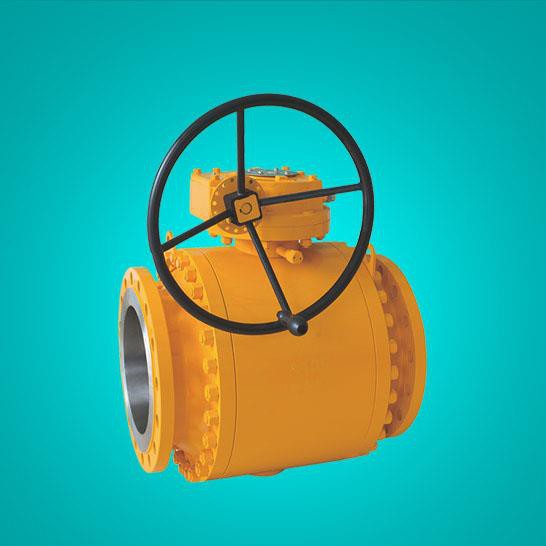 Manual Turbine Flange Ball Valve