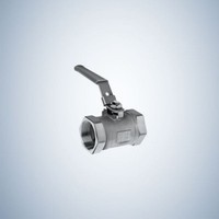 Mini 1 Piece Threaded Ball Valve