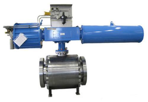 Pneumatic Flange Forged Steel Floating Ball Valve