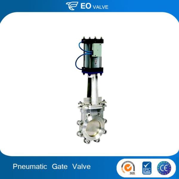 Pneumatic Lug Type Stainless Steel Knife Gate Valve