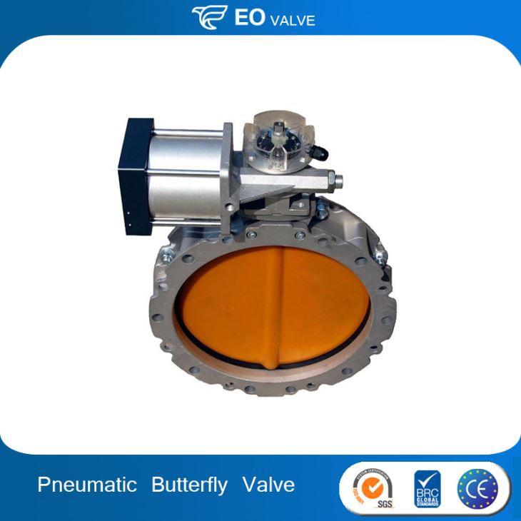 Pneumatic Powder Butterfly Valve