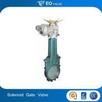 Solenoid Operated Knife Gate Valves