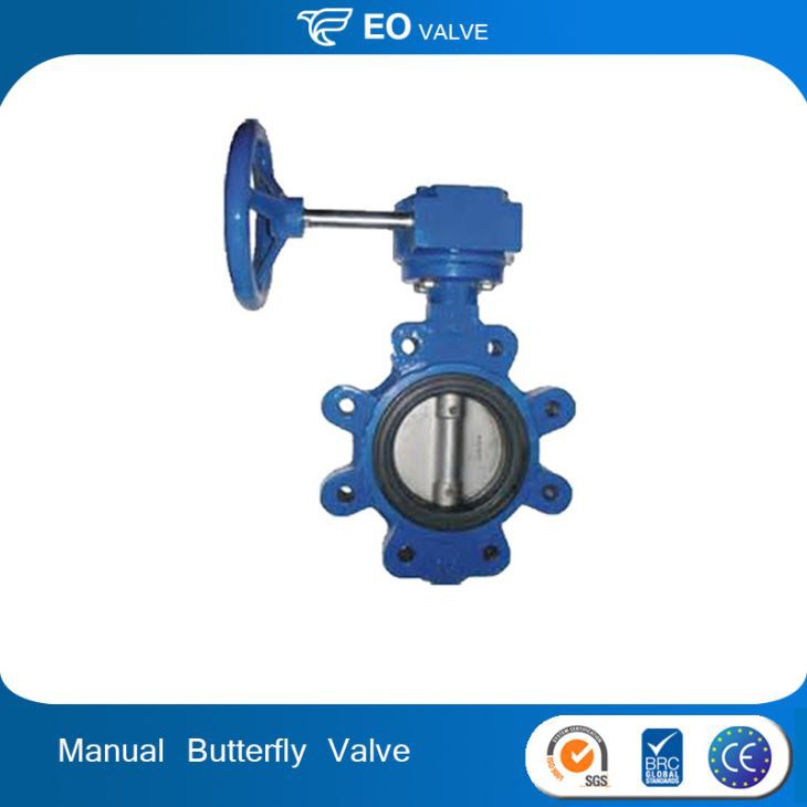 Wafer Manual Butterfly Valve For Cement
